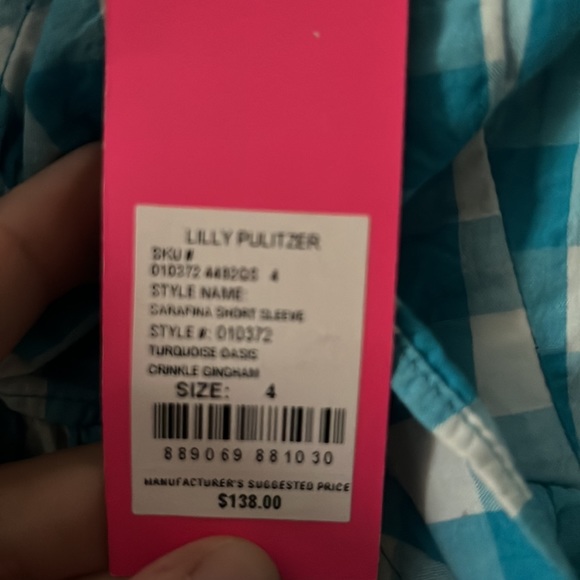Lilly Pulitzer sarafina top nwt - Picture 3 of 5